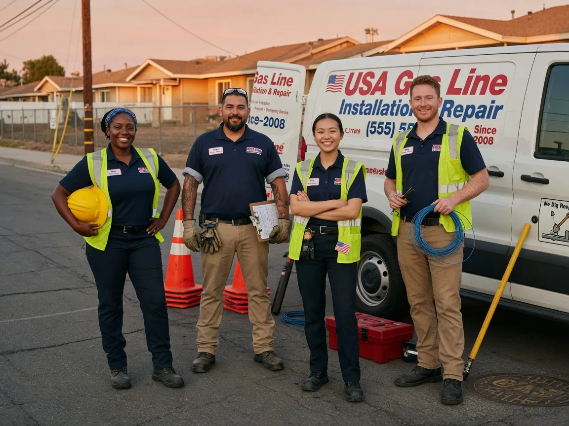 Gas Line Installation company in Fort Meade, SD